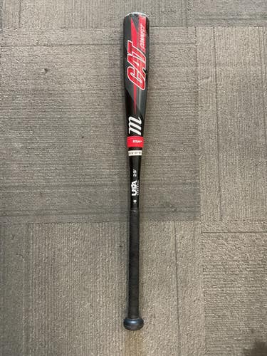 Used Marucci CAT CONNECT BB/SB USA 2 5/8 Bat Red 29" 11614-S000230193