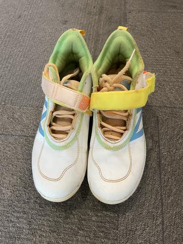 Used New Balance FUELCELL BB/SB Cleats White Senior 6 11614-S000230186