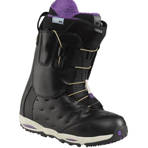 NEW! $400 Burton Supreme Womens Snowboard Boots! US 5.5 Black