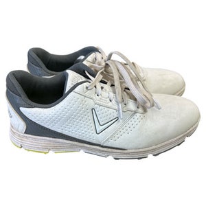 Used Callaway CGJ107WLM Womens Golf Shoes White And Grey Senior 7 11862-S000092659