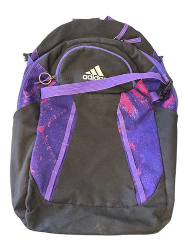 Used Adidas ATSGBP2021 BB/SB Player Backpack Black And Purple SM 11862-S000092651
