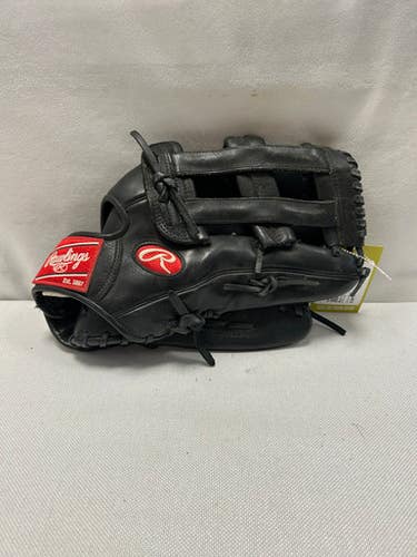 Used Rawlings GG ELITE GG14HBG BB/SB Glove RH Throw Black 14" 11490-S000268678