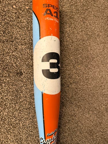 2026 Combat MFG Spec A1 Alloy BBCOR Certified Bat (-3) 29 oz 32" (Used)