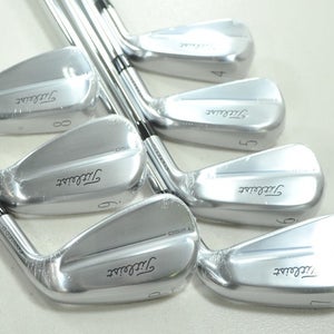 Titleist T250 2025 4-PW Iron Set Stiff Flex Right AMT Black Steel # 210338