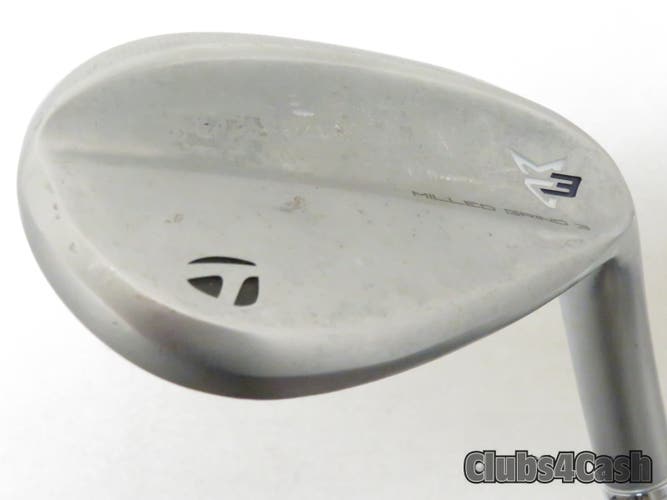 TaylorMade Milled Grind 3 MG3 RAW Chrome Wedge Dynamic Gold Tour Issue 56 SB 12
