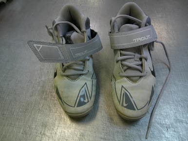 Used Nike VAPOR BB/SB Cleats Grey Junior 05.5 11339-S000198426