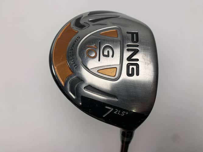 Ping G10 7 Fairway Wood 21.5* TFC 129 F Soft Regular Senior Graphite Mens RH