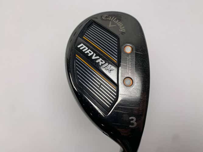 Callaway Mavrik 3 Hybrid 18* Project X Catalyst 5.5 65g Regular Graphite Mens RH