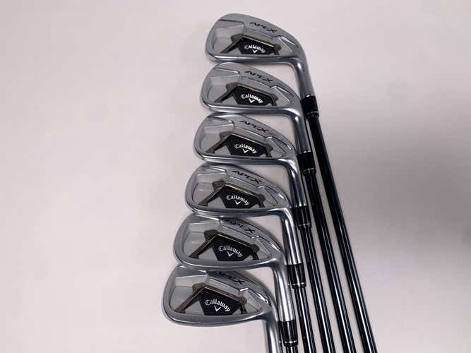 Callaway Apex 21 Iron Set 5-PW Recoil Dart F2 65g Senior Graphite Mens RH