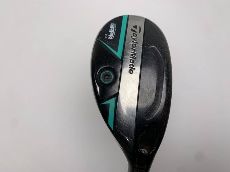 TaylorMade GAPR HI 4 Hybrid 22* KBS 80g Stiff Graphite Mens RH