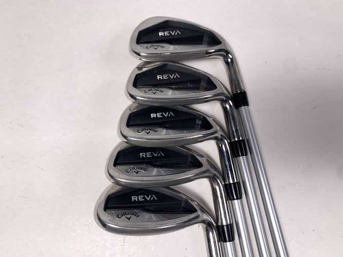 Callaway Reva Iron Set 7-PW+SW Reva Ladies Graphite Womens RH