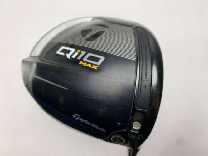 TaylorMade Qi10 MAX Driver 12* Fujikura Speeder NX 50g Senior Graphite Mens RH