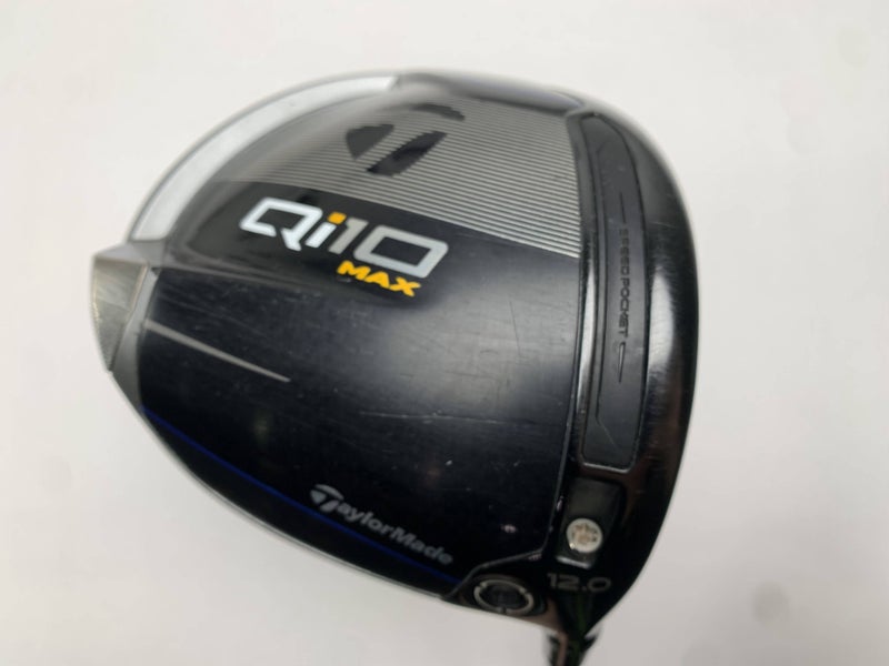TaylorMade Qi10 MAX Driver 12* Fujikura Speeder NX 50g Senior Graphite Mens RH