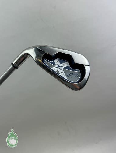 Used Left Handed Callaway X-18 4 Iron 60g Regular Flex Graphite Golf Club