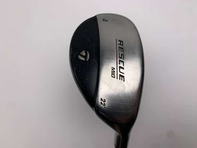 TaylorMade Rescue Mid 4 Hybrid 22* Ultralite Regular Graphite Mens RH