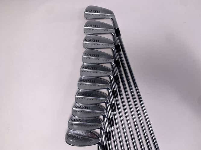 Maxfli Australian Blade Iron Set 2-PW+SW Dynamic Gold S300 Stiff Steel Mens RH