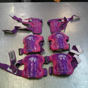 Used RollerDerby Inline Protective Set Pink SM 11339-S000198380