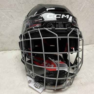 Like-New CCM TACKS 70 Helmet Cage Combo Black One Size 11855-S000198682