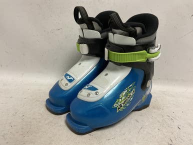 Used Nordica FIREARROW T1 Boys DH Ski Boot Royal Blue 190 MP - Y12 11855-S000198814