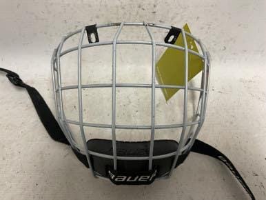 Used Bauer PRODIGY Hockey Wire Mask Silver One Size 11855-S000198755