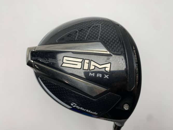 TaylorMade SIM MAX Driver 9* Aldila Rogue 130 MSI 60g Stiff Graphite Mens RH