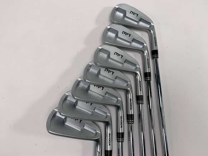 Avoda Origin Iron Set 4-PW KBS Tour 130 Extra Stiff Steel Mens RH -1/2''