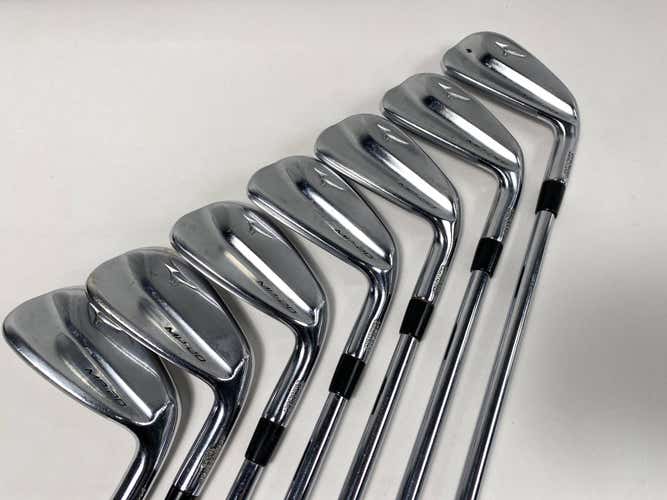 Mizuno MP 20 HMB Iron Set 4-PW PURED Stiff Steel Mens RH Midsize Grips
