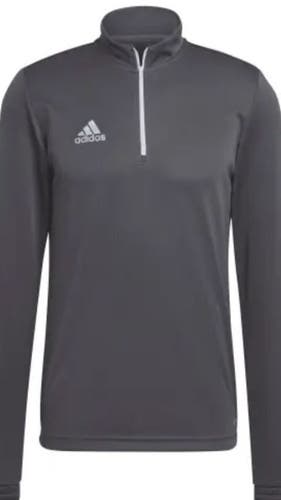 Adidas Gray Women's Small Parma22  1/4-Zip Long-Sleeve (New)