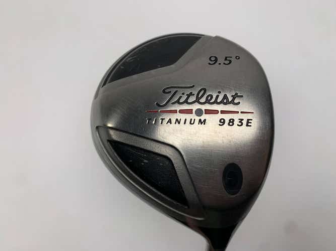 Titleist 983 E Driver 9.5* Fujikura Speeder Stiff Graphite Mens RH