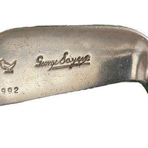 George Sayers AA92 8 Iron Hand Forged In Scotland 36" Steel RH Vintage Grip