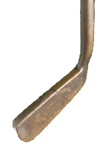 Northwestern Virginian 74 Napa Brass Blade Putter   Steel 34" RH Vintage Grip