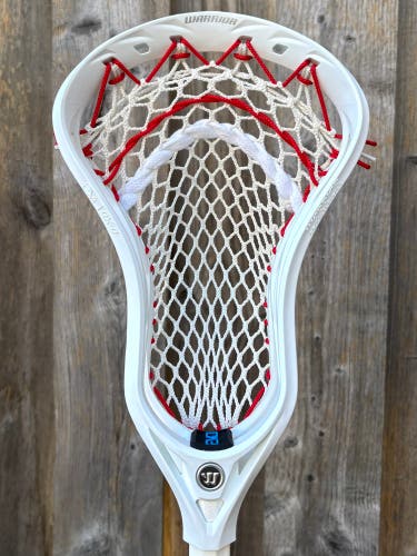 New Warrior Evo QX-O Head Custom Strung with 4s Mesh (Sample Stringing)