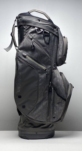 Sun Mountain Diva Cart Bag Gray 15-Way Divide Single Strap Golf Bag
