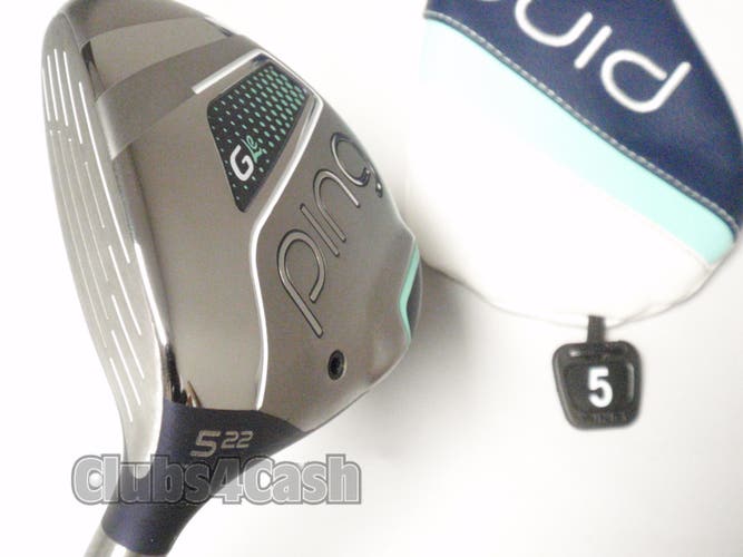 Ping G LE Fairway 22* 5 Wood 230 LITE Flex +Cover  LADIES  LH LEFT  MINT