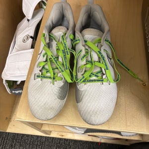 White Men's Size M 11.0 (W 12.0) Adult Nike Vapor Edge 360 Cleats (Used)