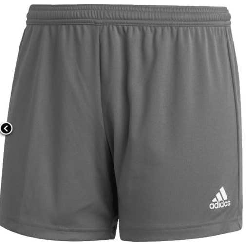 Adidas Gray Women's Small Parma22 Shorts (New)