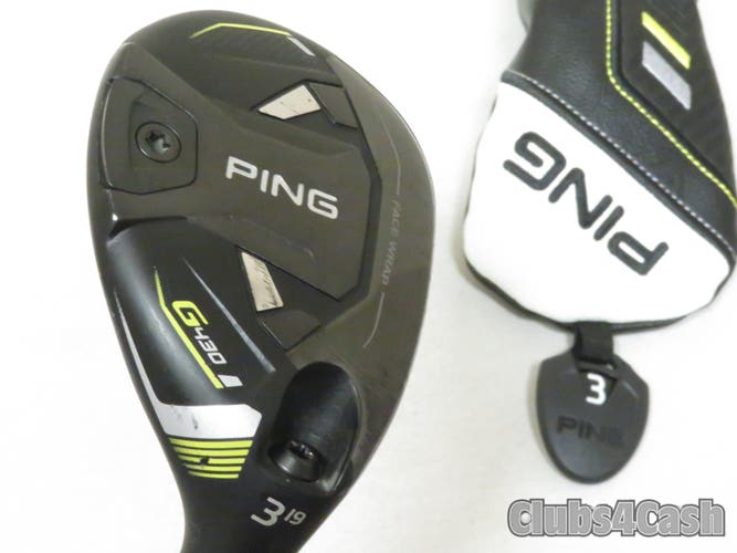 PING G430 Hybrid 19  3H Alta CB 70 Black 70 Regular Flex +Cover