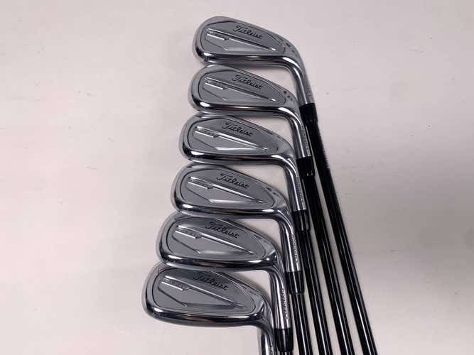 Titleist T350 2023 Iron Set 6-PW+AW Tensei Red AV Series Senior Graphite Mens RH