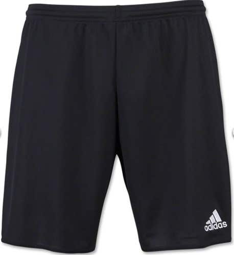 Adidas Black Youth Medium Parma 22 Shorts (New)