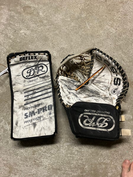 DR SM-Pro/S-550 Goalie Glove Set Vintage Hockey