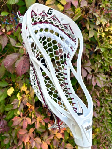 New Gait GC3 Custom Strung with Hero 4.0 White/Grey Mesh (Sample Stringing)