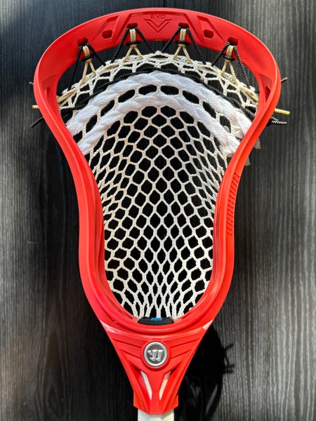 New Warrior Evo V Box Head Custom Strung with Hero 4.0 Mesh (Sample Stringing)
