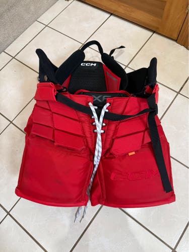 Medium CCM Axis XF Pro Hockey Goalie Pants - Very Lightly Used