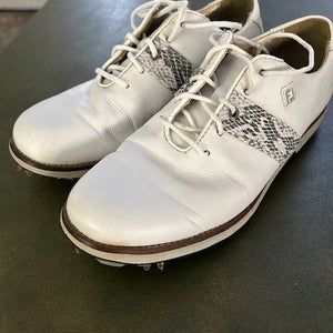 Women's Size M 7.0 (W 8.0) Footjoy Golf Shoes (Used)