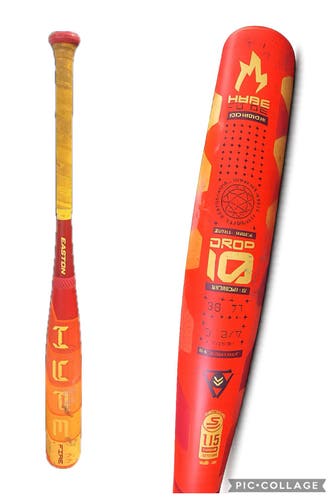 2025 Easton Hype Fire Composite USSSA Certified Bat (-10) 20 oz 30" (Used)