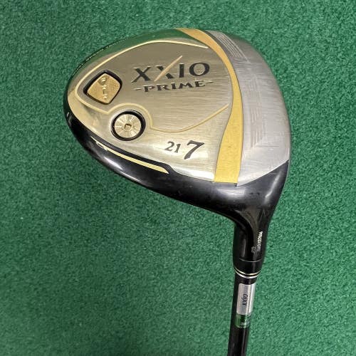 XXIO Prime 9 #7 Fairway Wood 21 SP-900 Flex 3212 Senior Flex Graphite Shaft