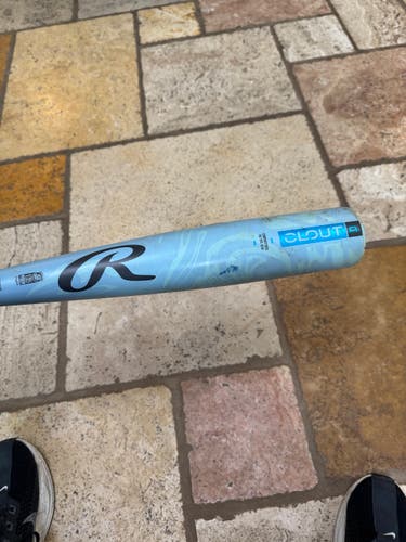 2025 Rawlings Clout AI Alloy USSSA Certified Bat (-10) 18 oz 28" (Used)