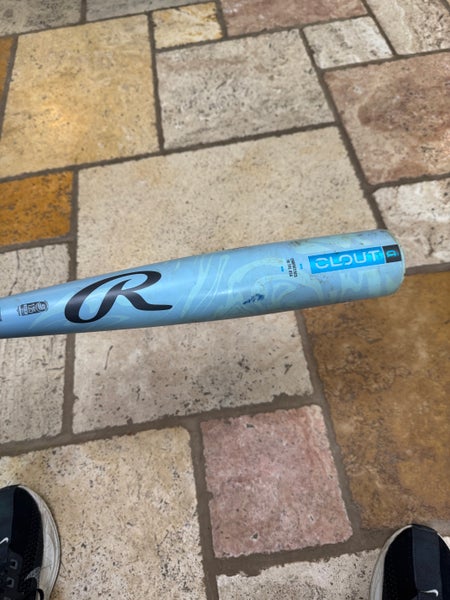 2025 Rawlings Clout AI Alloy USSSA Certified Bat (-10) 18 oz 28" (Used)