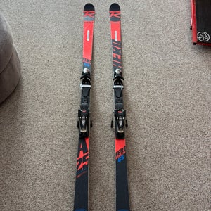 Rossignol Hero Athlete GS 182 cm Racing Skis With Bindings Max Din 12 (Used)