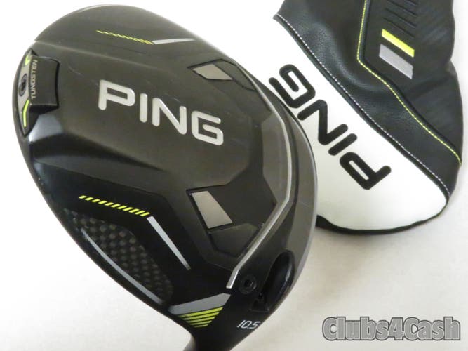 PING G430 Max 10K Driver 10.5 Mitsubishi Kai'li White 60 X-Flex +Cover  CLEAN